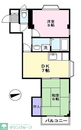ラフィーヌ新松戸南の物件間取画像